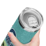 seattle mariners yoda smile navy blue skinny tumbler best selling.webp