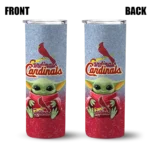 st louis cardinals yoda smile red skinny tumbler best selling.webp