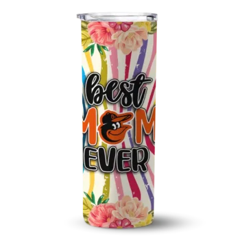 baltimore orioles flower cluster skinny tumbler best selling 1 7 4 2.webp