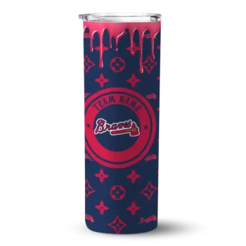 custom atlanta braves camo streak navy skinny tumbler best selling 1 2.webp