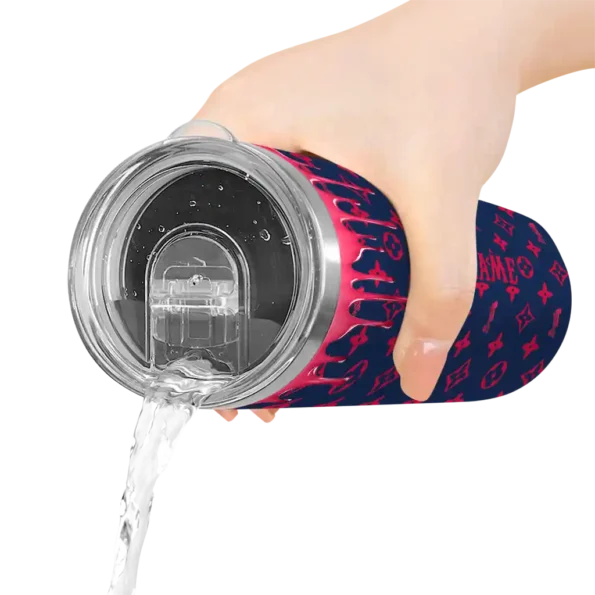 custom atlanta braves camo streak navy skinny tumbler latest model.webp