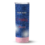 custom atlanta braves starburst tiles navy skinny tumbler best selling 1.webp