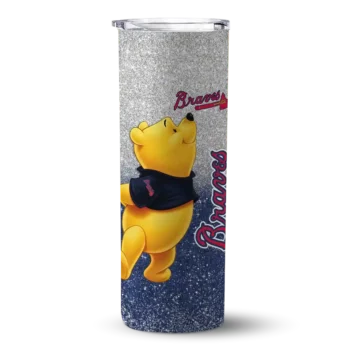 custom atlanta braves winnie the pooh navy gray skinny tumbler best selling 6.webp