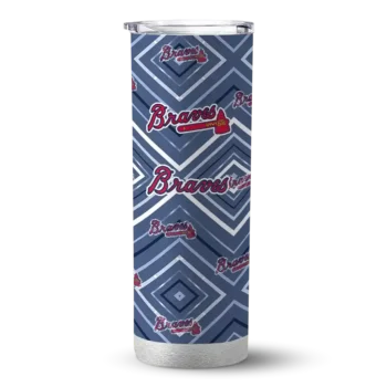 custom atlanta braves zipper leopard navy skinny tumbler best selling.webp