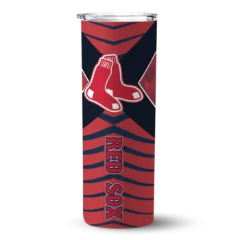 custom boston red sox camo texture red skinny tumbler best selling 1.webp