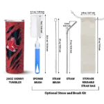 custom boston red sox star pop red black skinny tumbler best selling 3.webp