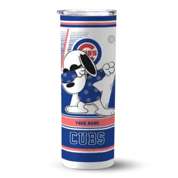 custom chicago cubs snoopy dog blue white skinny tumbler best selling 1.webp