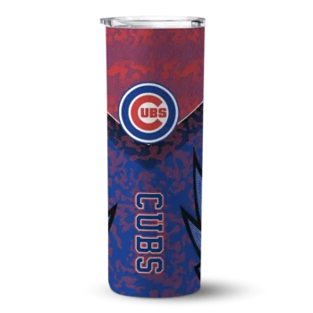 custom chicago cubs spiral burst print blue skinny tumbler best selling 1.webp
