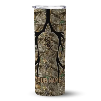 custom chicago white sox antler flow camo skinny tumbler best selling 2.webp