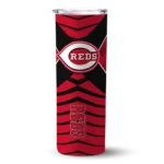 custom cincinnati reds camo texture red skinny tumbler best selling 4.webp