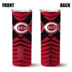 custom cincinnati reds camo texture red skinny tumbler best selling 4.webp