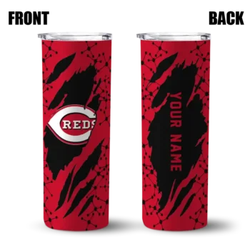 custom cincinnati reds star pop red black skinny tumbler fashion forward 1 2.webp