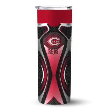 custom cincinnati reds superman emblem red black skinny tumbler best selling 1.webp