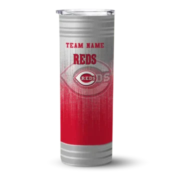custom cincinnati reds swirl texture red skinny tumbler best selling 1.webp