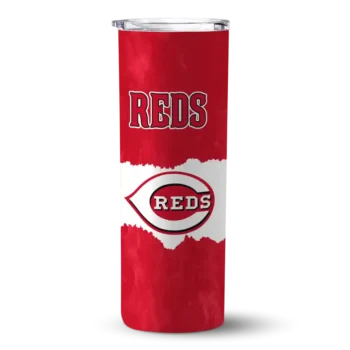 custom cincinnati reds torn band red white skinny tumbler best selling 1.webp