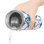 custom kansas city royals claw marks royal blue white skinny tumbler best selling.webp