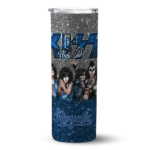 custom kansas city royals kiss band white skinny tumbler best selling 1.webp