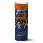 custom new york mets kiss band orange skinny tumbler best selling 1.webp