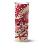 customized arizona diamondbacks helmet clash red skinny tumbler best selling 10.webp