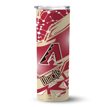 customized arizona diamondbacks helmet clash red skinny tumbler best selling 10.webp