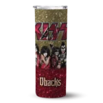 customized arizona diamondbacks kiss band sand skinny tumbler best selling 1.webp
