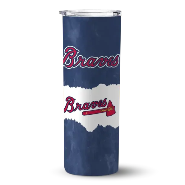 customized atlanta braves torn band navy white skinny tumbler best selling 9.webp