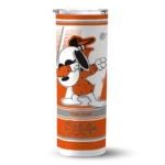 customized baltimore orioles snoopy dog orange white skinny tumbler best selling 1.webp