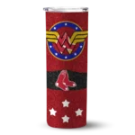 customized boston red sox star cluster red skinny tumbler best selling 1.webp