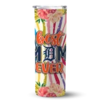 detroit tigers flower cluster skinny tumbler best selling 2.webp