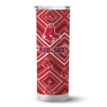 personalized boston red sox zipper leopard red skinny tumbler best selling 1.webp
