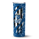 personalized kansas city royals star pop royal blue black skinny tumbler best selling 2.webp