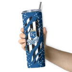 personalized kansas city royals star pop royal blue black skinny tumbler best selling 2.webp
