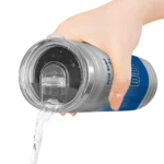 personalized kansas city royals swirl texture royal blue skinny tumbler best selling.webp