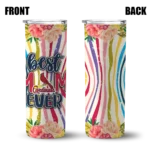 st louis cardinals flower cluster skinny tumbler best selling 6.webp